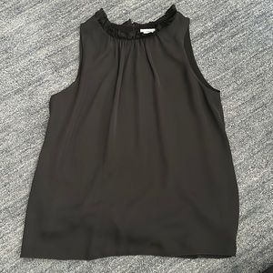 Bohme Black Silk High neck blouse